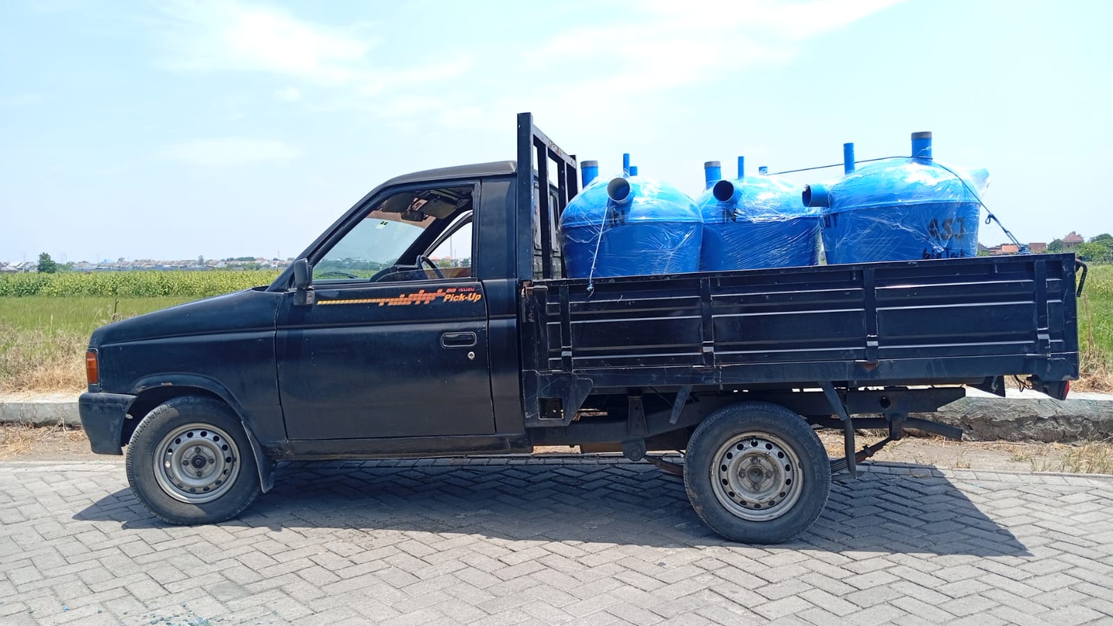 Pengiriman Bio Septictank 350 L di Victory Land Kedung Kendo Sidoarjo